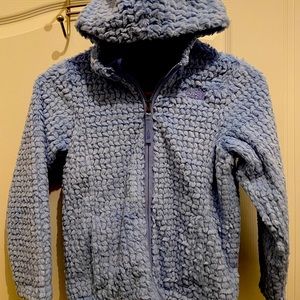 NorthFace Blue Cuddly Jacket sz 6